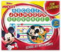 Školní set s razítky Mickey a závodníci  - Kniha