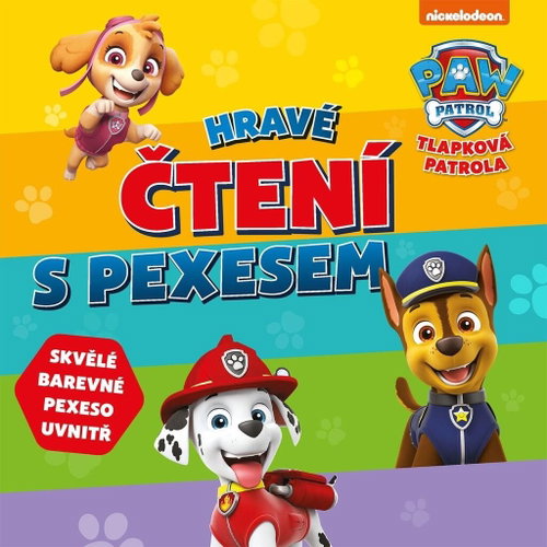 Tlapková patrola Hravé čtení s pexesem - Kniha - Main image