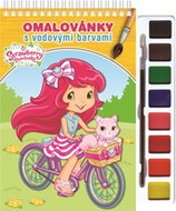 Colouring book with water colours and brush Strawberry 2 - Colouring Book