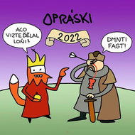 Opráski - nástěnný kalendář 2022 - Nástěnný kalendář