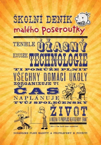 Školní deník malého poseroutky - Kniha - Main image