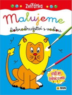 Malujeme dobrodružství s vodou Zvířátka: Stačí jen štětec a voda - Colouring Book