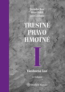Trestné právo hmotné I: Všeobecná časť - Kniha