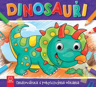 Dinosaurs: colouring book with moving eyes - Colouring Book