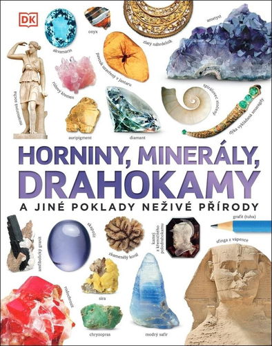 Horniny, minerály, drahokamy: a jiné poklady neživé přírody - Kniha - Hlavní obrázek