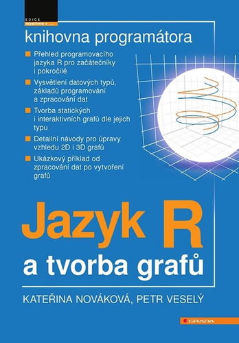 Jazyk R a tvorba grafů - Kniha - Hlavní obrázek