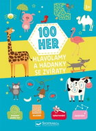 100 her Hlavolamy a hádanky se zvířaty 3+ - Kniha