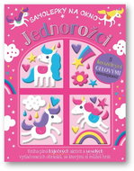Samolepky na okno Jednorožci - Kniha