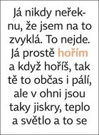 Hořím - Kniha