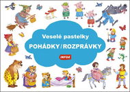 Veselé pastelky Pohádky/Rozprávky  - Omalovánky