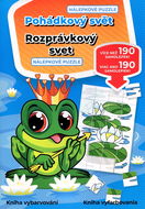 Pohádkový svět Nálepkové puzzle - Dětské samolepky