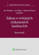 Zákon o veřejných výzkumných institucích: Komentář - Kniha