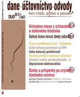 DUO 10-11/2021  – Zmeny v daniach, v účtovníctve, zdaňovaní miezd: Poskytovanie príspevkov pre osoby - Kniha