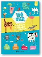 100 hier Hlavolamy a hádanky so zvieratami 3+ - Kniha