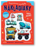 Trojrozmerné samolepky Nákladiaky - Kniha