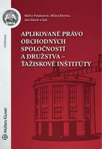Aplikované právo obchodných spoločností - Kniha - Main image