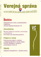 VS 11-12/2021  – Školstvo, odpady, zdravotníctvo - Kniha