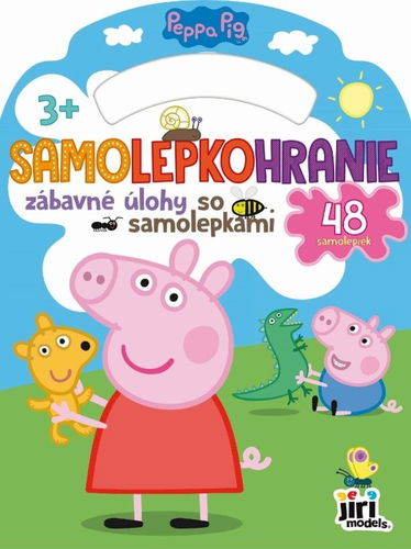 Samolepkohranie - Prasiatko Peppa - Kniha - Hlavní obrázek
