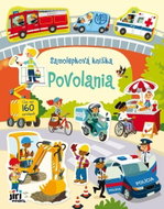 Samolepková knižka - Povolania - Kniha