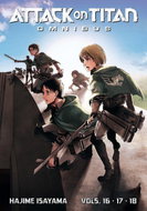Attack on Titan Omnibus 6 (Vol. 16-18) - Kniha
