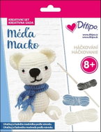 Méďa/Macko kreativní set: Háčkování/Háčkovanie - Kreativní sada