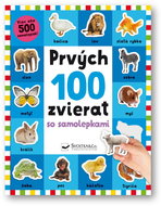Prvých 100 zvierat so samolepkami - Kniha
