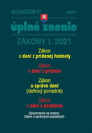 Aktualizácia I/7 2021 – daňové a účtovné zákony - Kniha