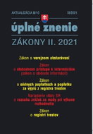 Aktualizácia II/10 2021 Verejné obstarávanie: Súdne poplatky, register trestov a sloboda informácií - Kniha