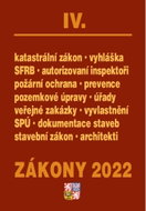 Zákony IV/2022 – stavebnictví, půda - Kniha