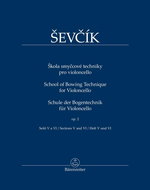 Škola smyčcové techniky pro violoncello: op. 2, sešit V a VI - Kniha