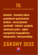 Zákony IV 2022 – stavebné zákony a predpisy - Kniha