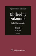 Obchodný zákonník: Veľký komentár, zväzok I a II., 2. vydanie - Kniha
