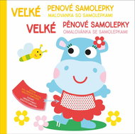 Velké pěnové samolepky Hroch: Veľké penové samolepky Hroch - Kniha