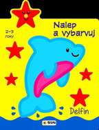 Nalep a vybarvuj Delfín: 2 - 3 roky - Kniha