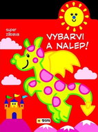Vybarvi a nalep! Dráček: super zábava - Kniha