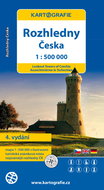 Rozhledny Česka: 1:500 000 - Kniha