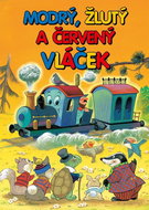 Modrý, žlutý a červený vláček  - Kniha