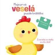 Moja prvá veselá puzzle knižôčka Zvieratká zo statku sa učia rátať - Puzzle