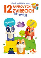12 papírových zvířecích kamarádů Venkov - Kniha
