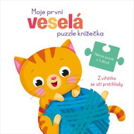 Moje první veselá puzzle knížečka Zvířátka se učí protiklady - Kniha
