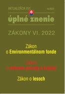 Aktualizácia VI/1 2022 - Životné prostredie - Kniha