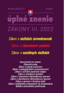 Aktualizácia III/1 2022 – Služby zamestnanosti, Zdravotné poistenie - Kniha