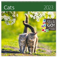 Cats 2023 - nástěnný kalendář - Nástěnný kalendář