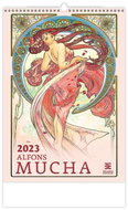 Alfons Mucha 2023 - nástěnný kalendář - Nástěnný kalendář