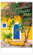 Romantic Corners 2023 - nástěnný kalendář - Nástěnný kalendář