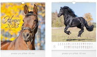 Malý Horses 2023 - nástěnný kalendář - Nástěnný kalendář