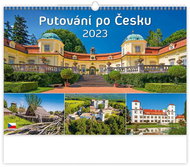 Putování po Česku 2023 - nástěnný kalendář - Nástěnný kalendář