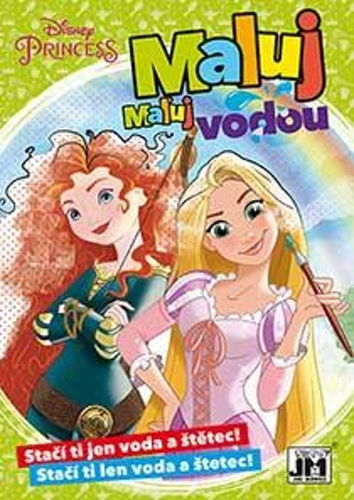 Maluj vodou Disney Princezny - Malování vodou - Hlavní obrázek