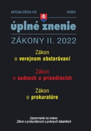 Aktualizácia II/3 2022 – Sudcovia a prokurátori - Kniha