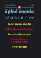Aktualizácia II/4 2022 – Reforma súdnej mapy - Kniha
